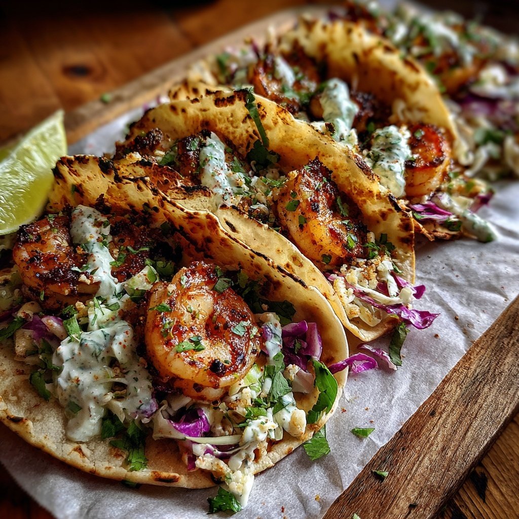Grilled Shrimp Tacos