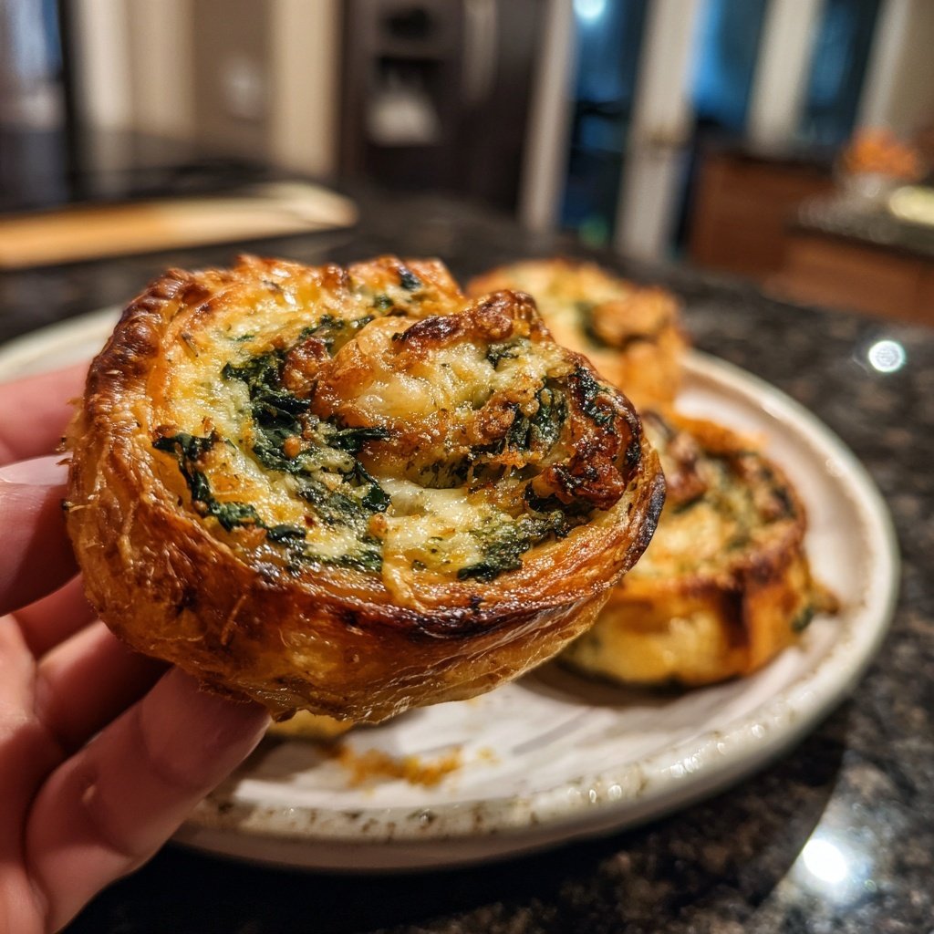Super Bowl Puff Pastry Pinwheels