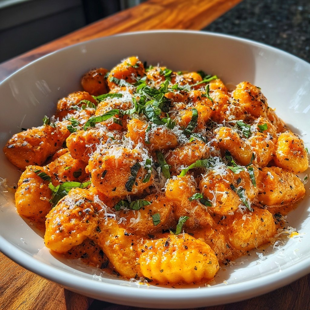 Creamy Tomato Gnocchi