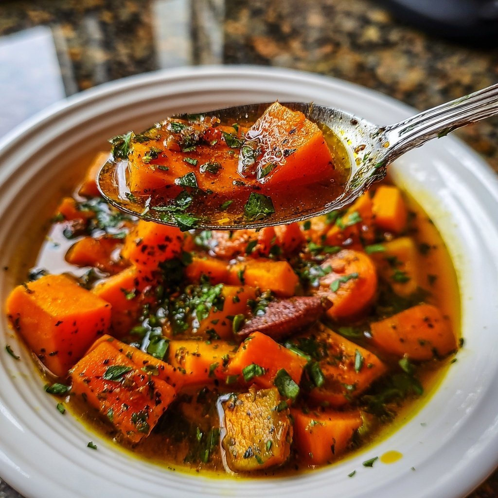 Healthy Crockpot Sweet Potato Stew