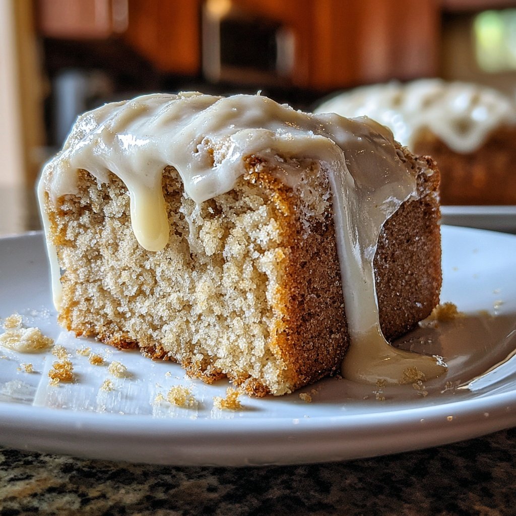 Simple Vanilla Snack Cake