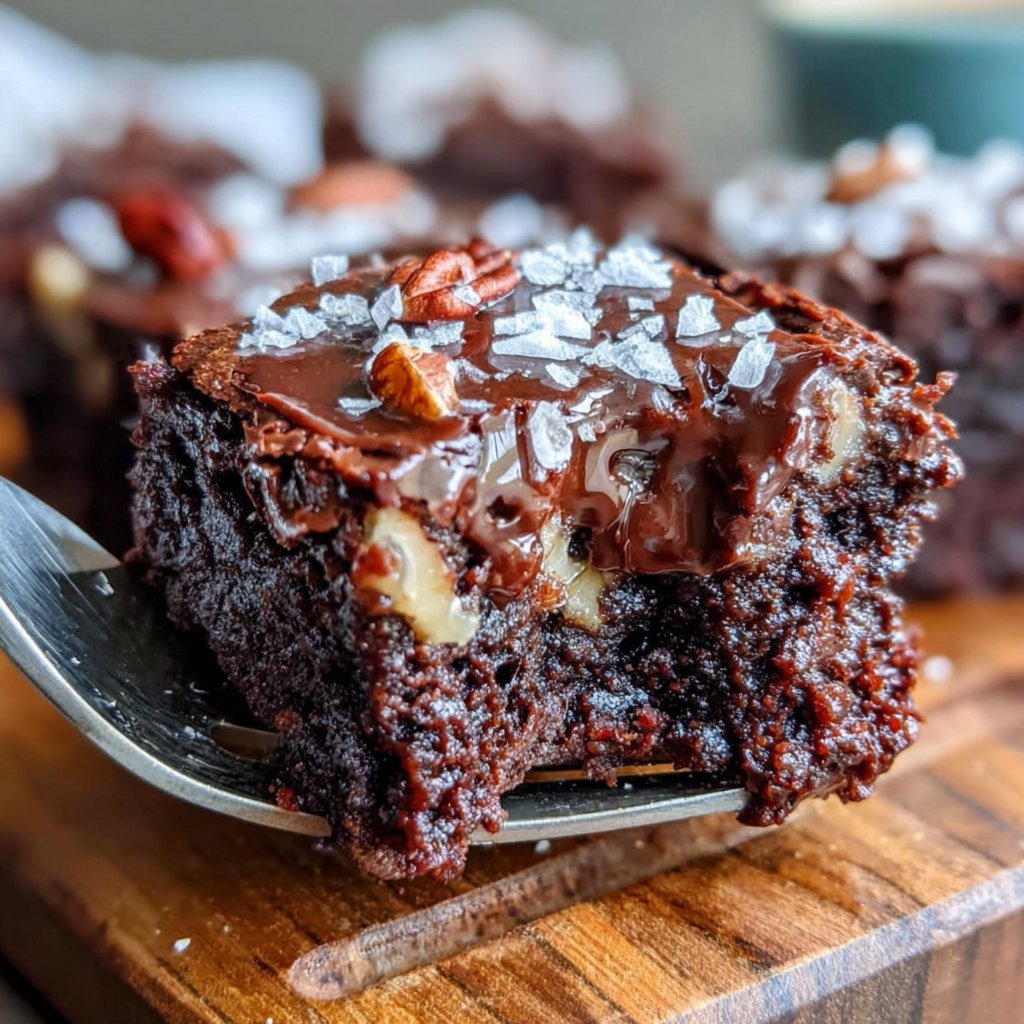 Chewy Brownies With Starter