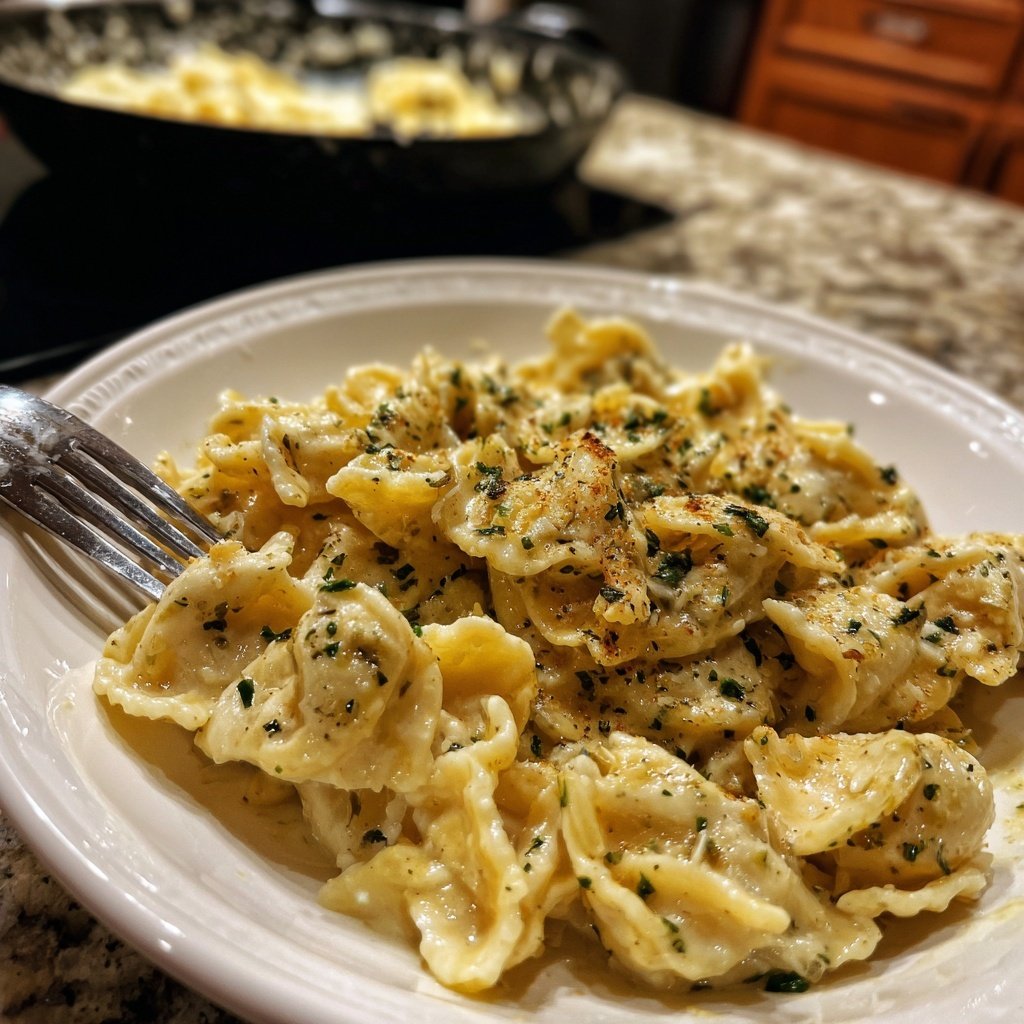 Sunday Creamy Roasted Garlic Pasta
