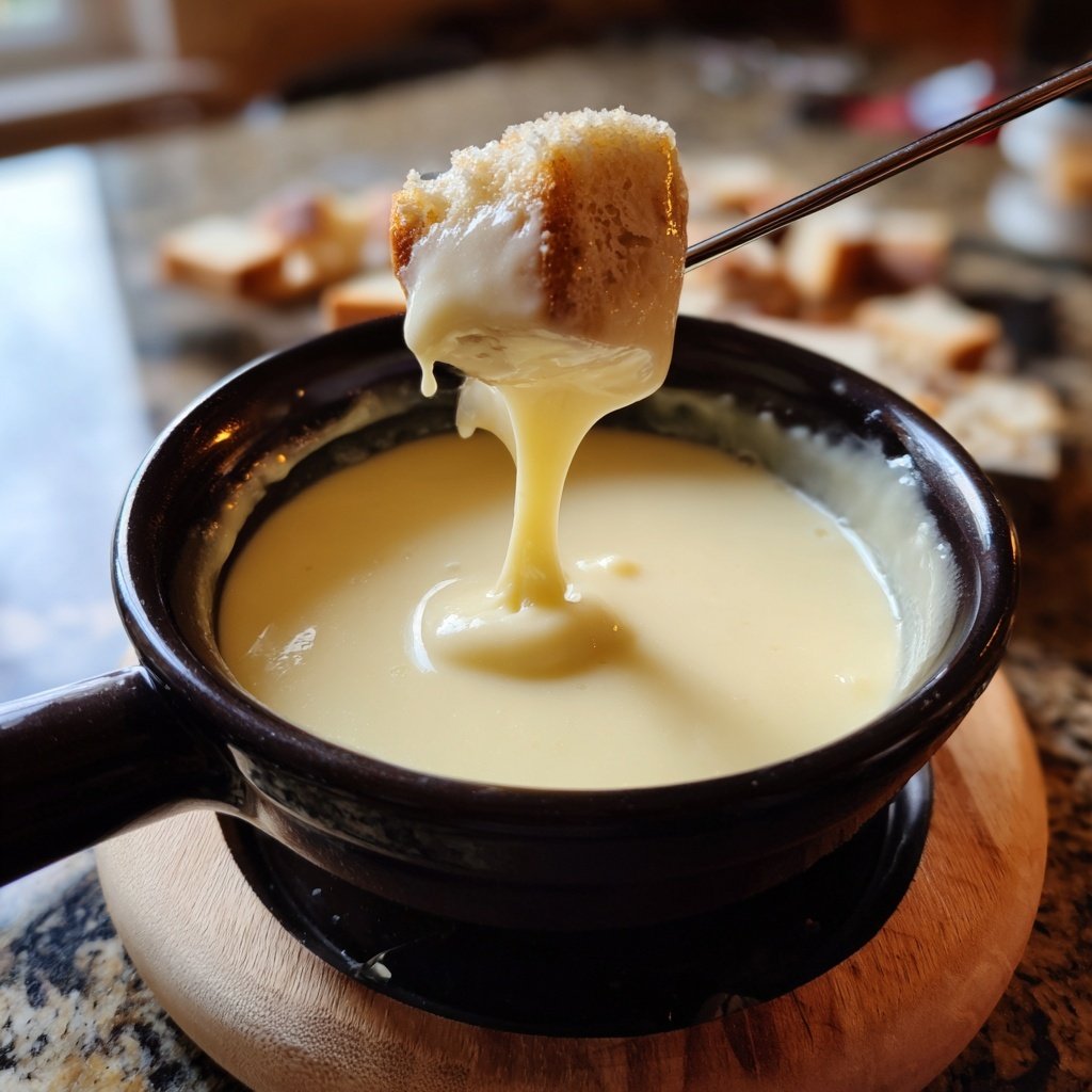 Fondue with White Chocolate