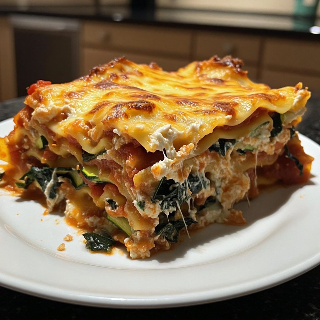 Sunday Baked Vegetable Lasagna