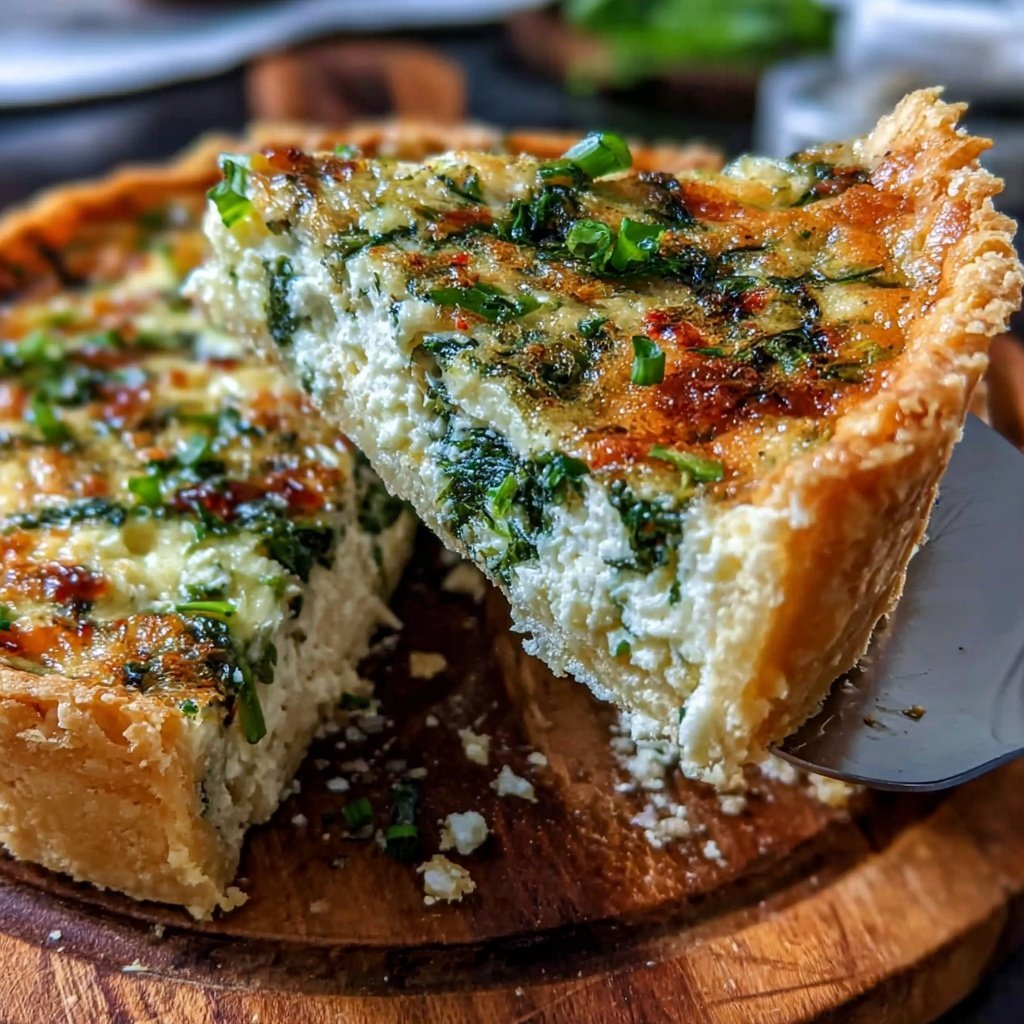 Spring Brunch Spinach And Feta Quiche