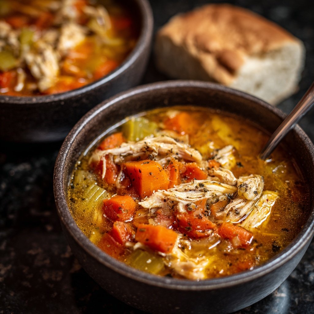 Rotisserie Chicken And Vegetable Soup