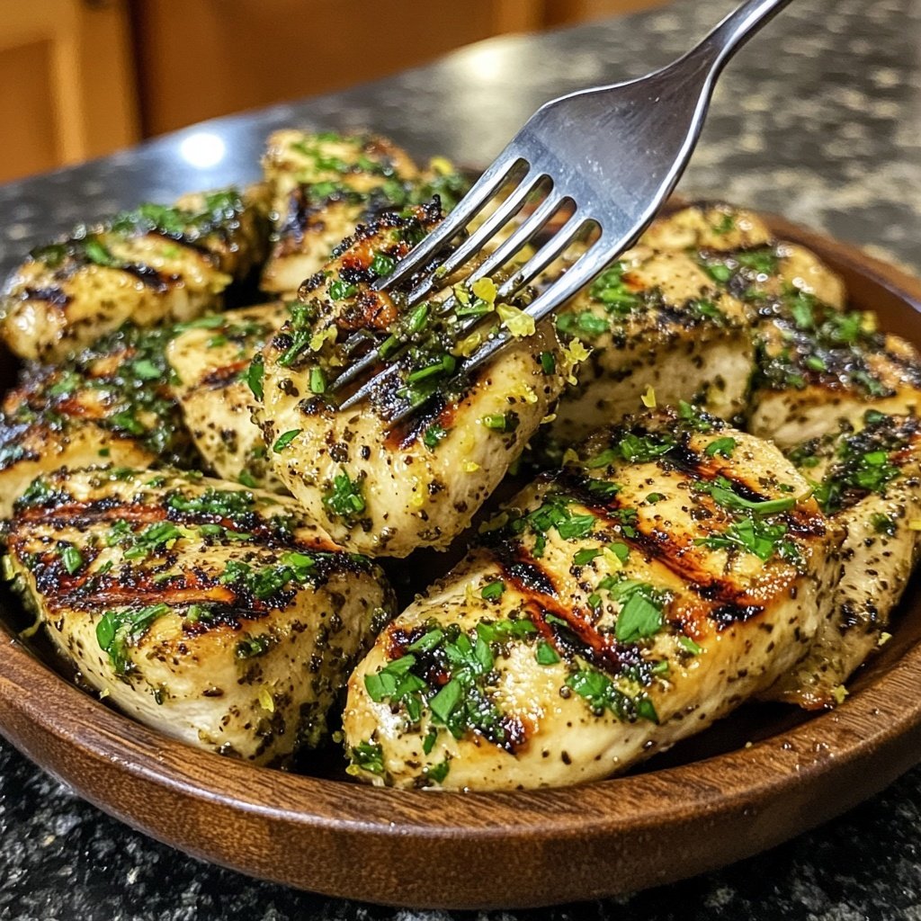 Grilled Lemon Herb Chicken Bowl